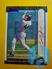 1999 Bowman #345 Sean Burroughs San Diego Padres RC